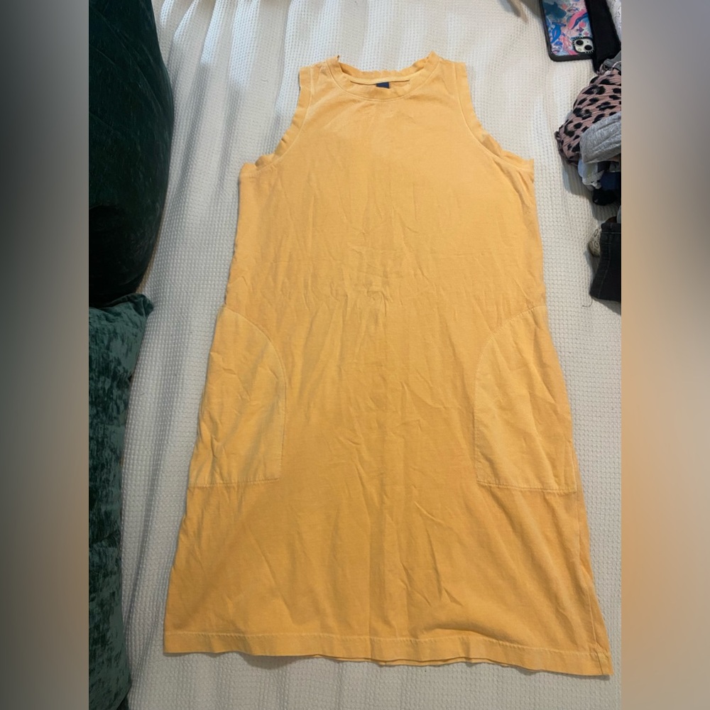 Old Navy Pale Orange T-Shirt Dress Size Medium